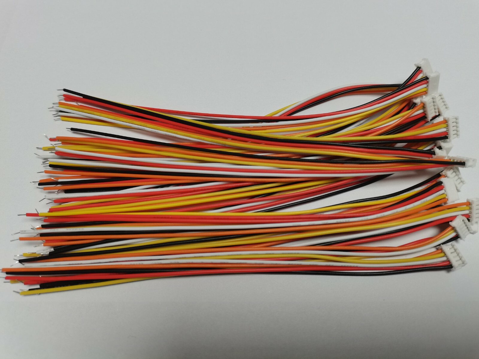 100 pcs Pitch 1.5mm 5 Pin Polarized Connector with 28AWG 15cm 150mm Leads Cable