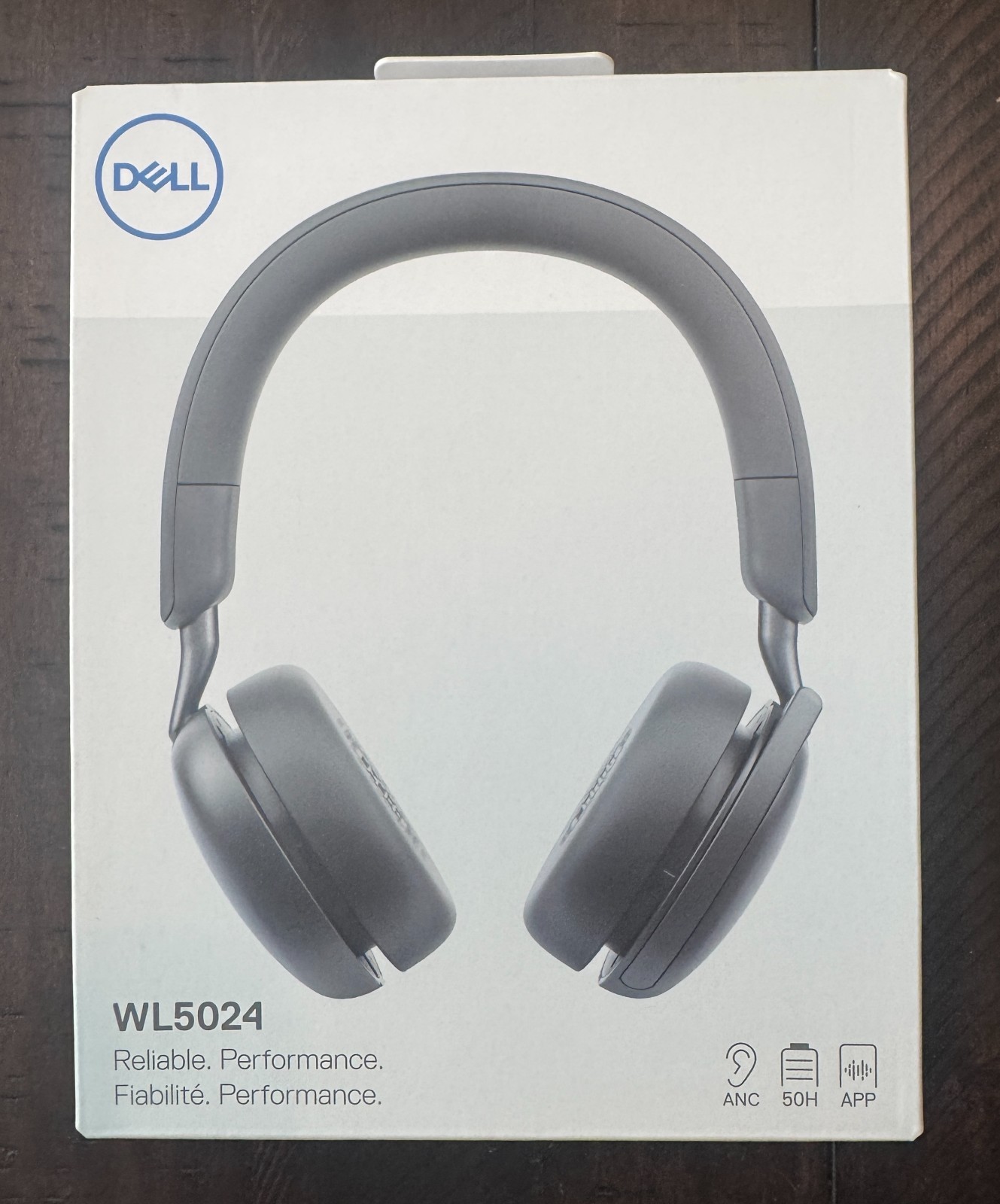 Dell WL5024 Pro Plus Wireless ANC Headset -  BRAND NEW + FACTORY SEALED - black