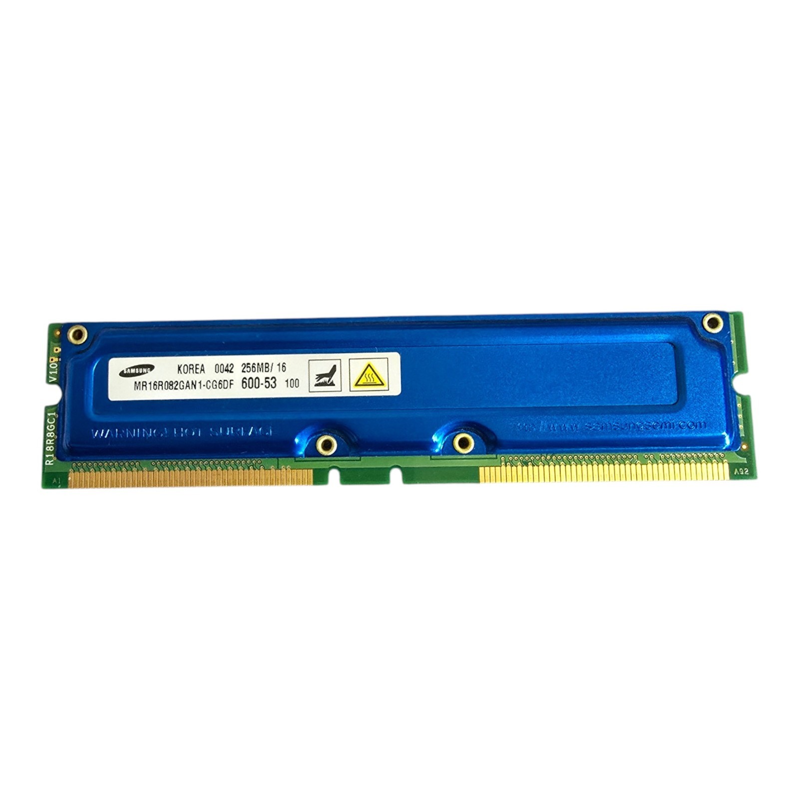Samsung 256MB PC600-53 RIMM RDRAM MR16R082GAN1-CG6DF RAM