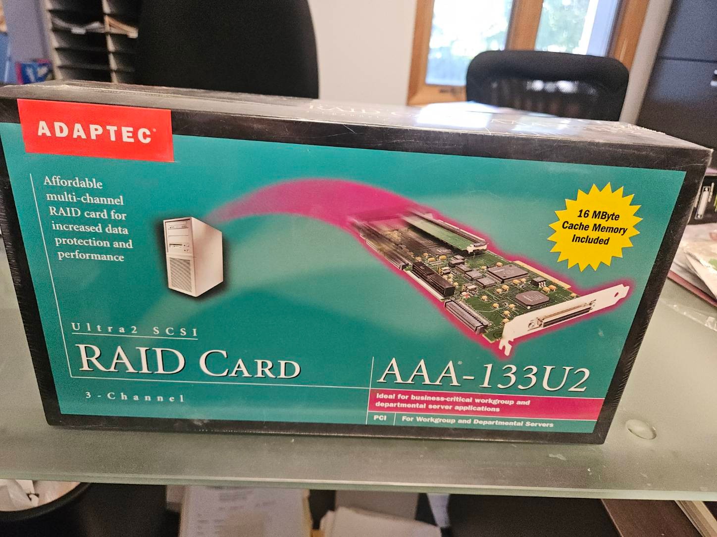 NEW FACTORY SEALED ADAPTEC AAA-133U2 Ultra SCSI Raid Card