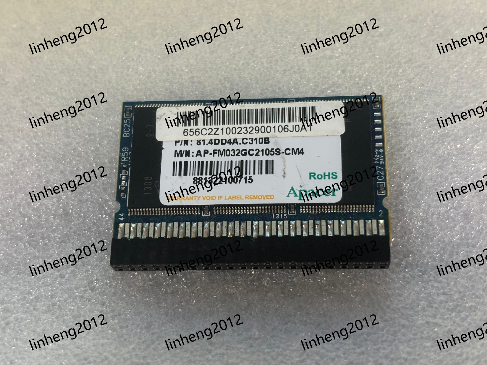 Apacer 32GB 44Pin IDE Flash Memory NOTEBOOK DOC DOM FLASH  PATA MODULE 44-PIN
