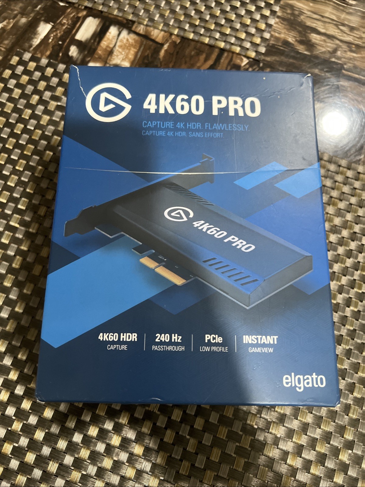 Elgato 4K60 Pro, Internal Capture Card, Stream and Record 4K60 HDR10 NIB