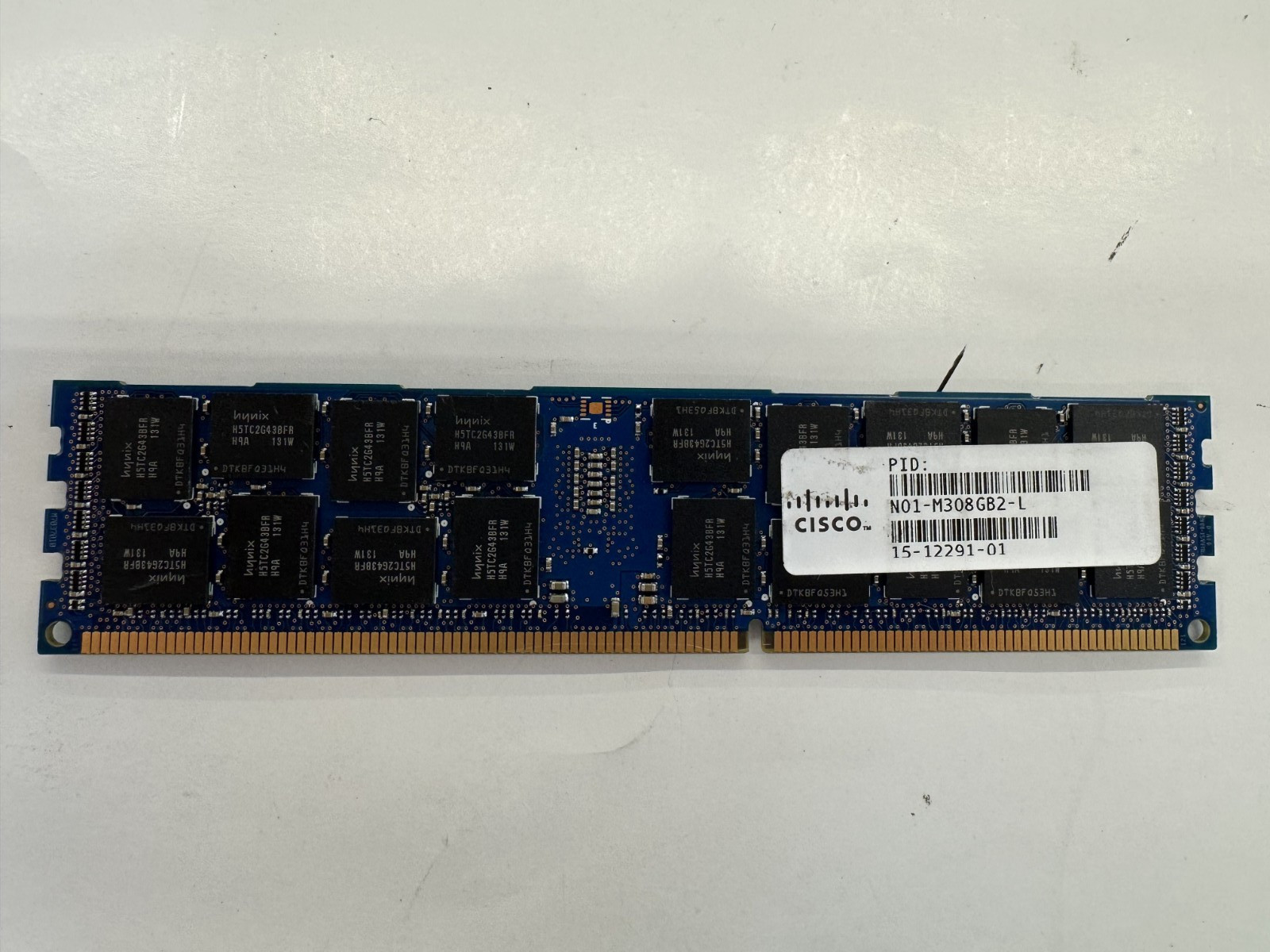 Cisco 15-12291-01 Hynix 8GB DDR3 Hynix HMT31GR7BFR4A-H9 PC3L-10600R 2Rx4 DIMM