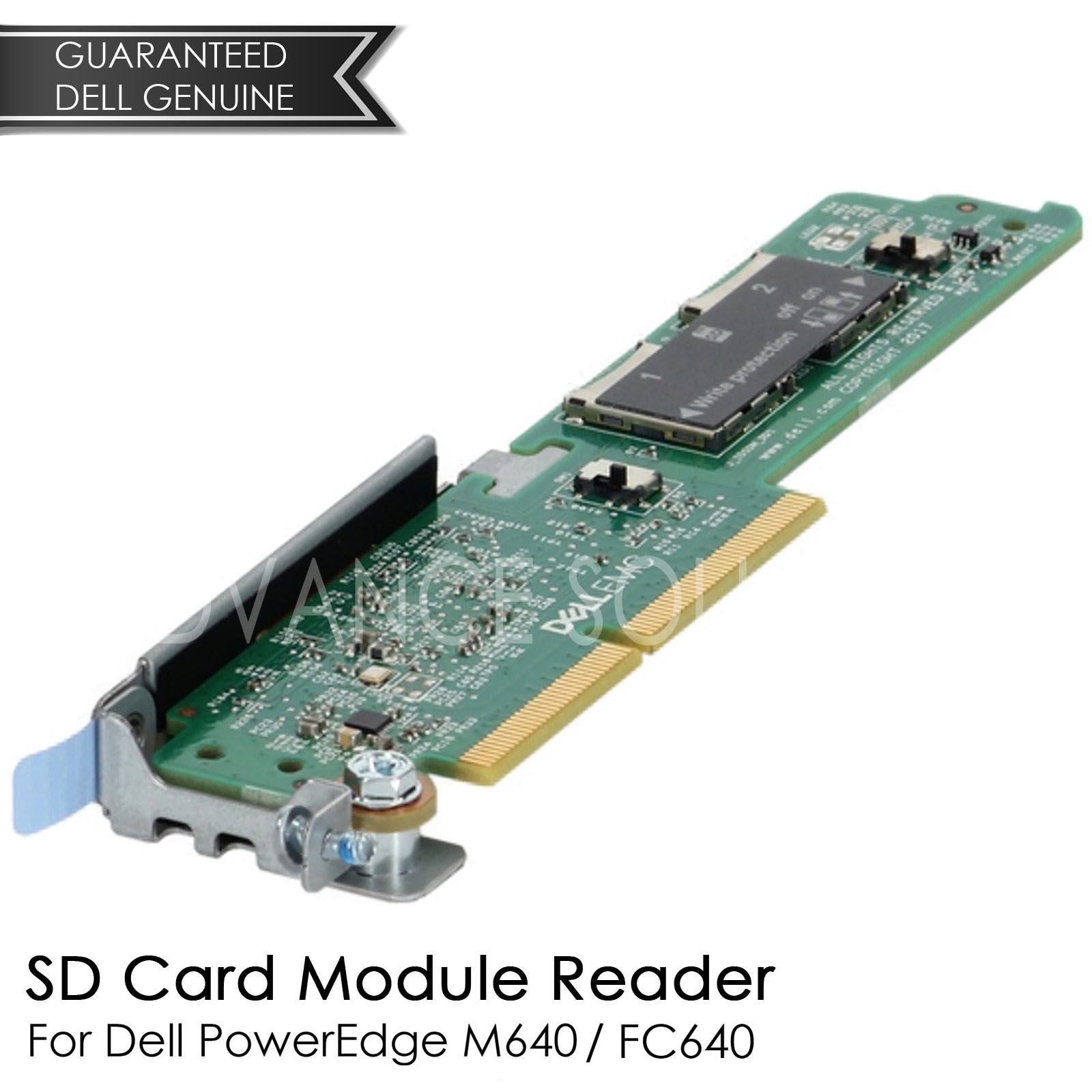 Brand New Dell PowerEdge M640 / FC640 SD Card Module Reader  - Y9CJ7