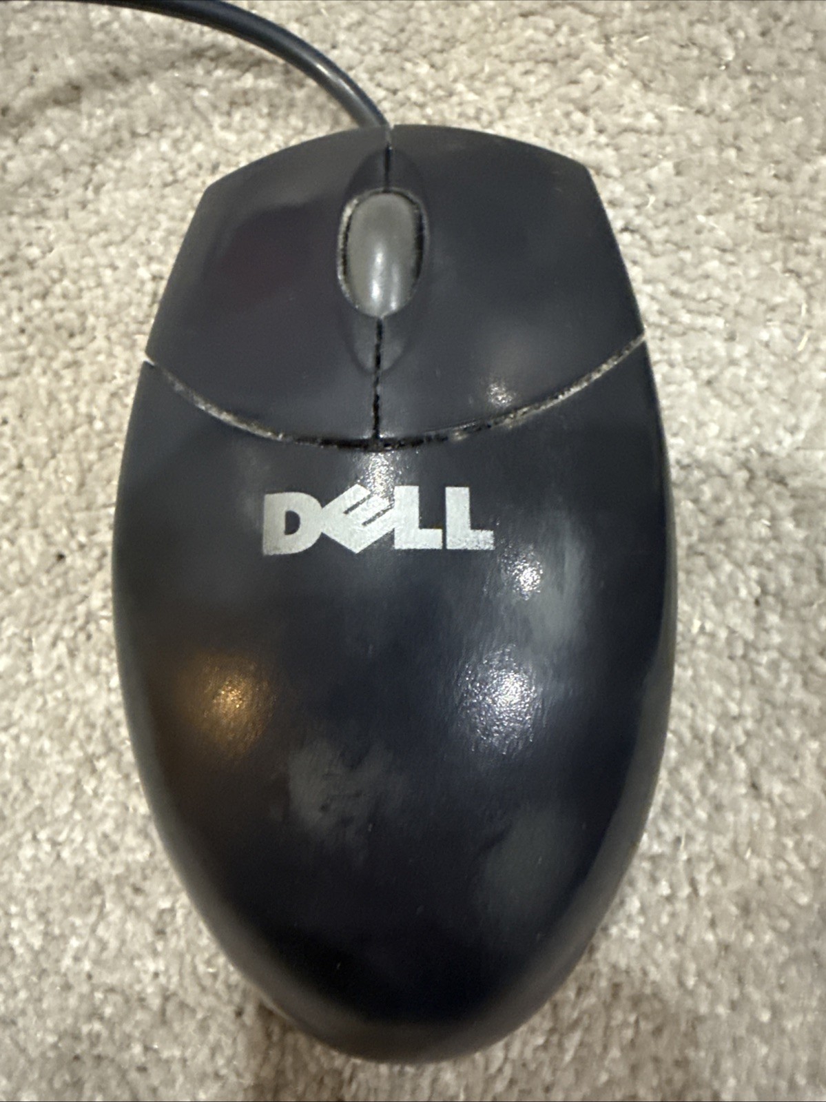 Dell Logitech (M-S69) Black PS/2 Scroll Wired Tracking Ball Mouse