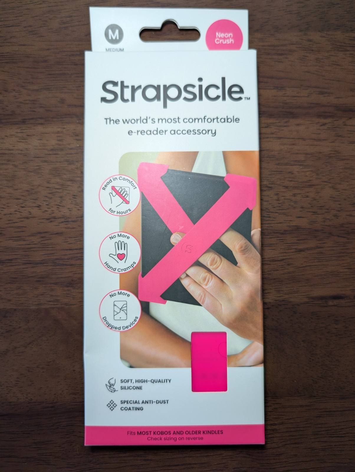 Strapsicle Medium Kindle/ Kobo  Neon Crush Handstrap