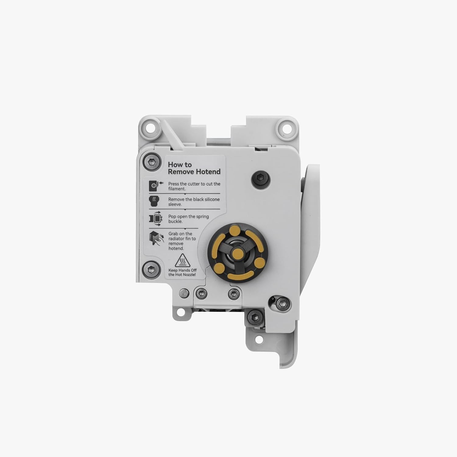 Original Bamboo Lab Extruder Kit Dual Gears Extrusion Motor Kit for Bambu LAB A1