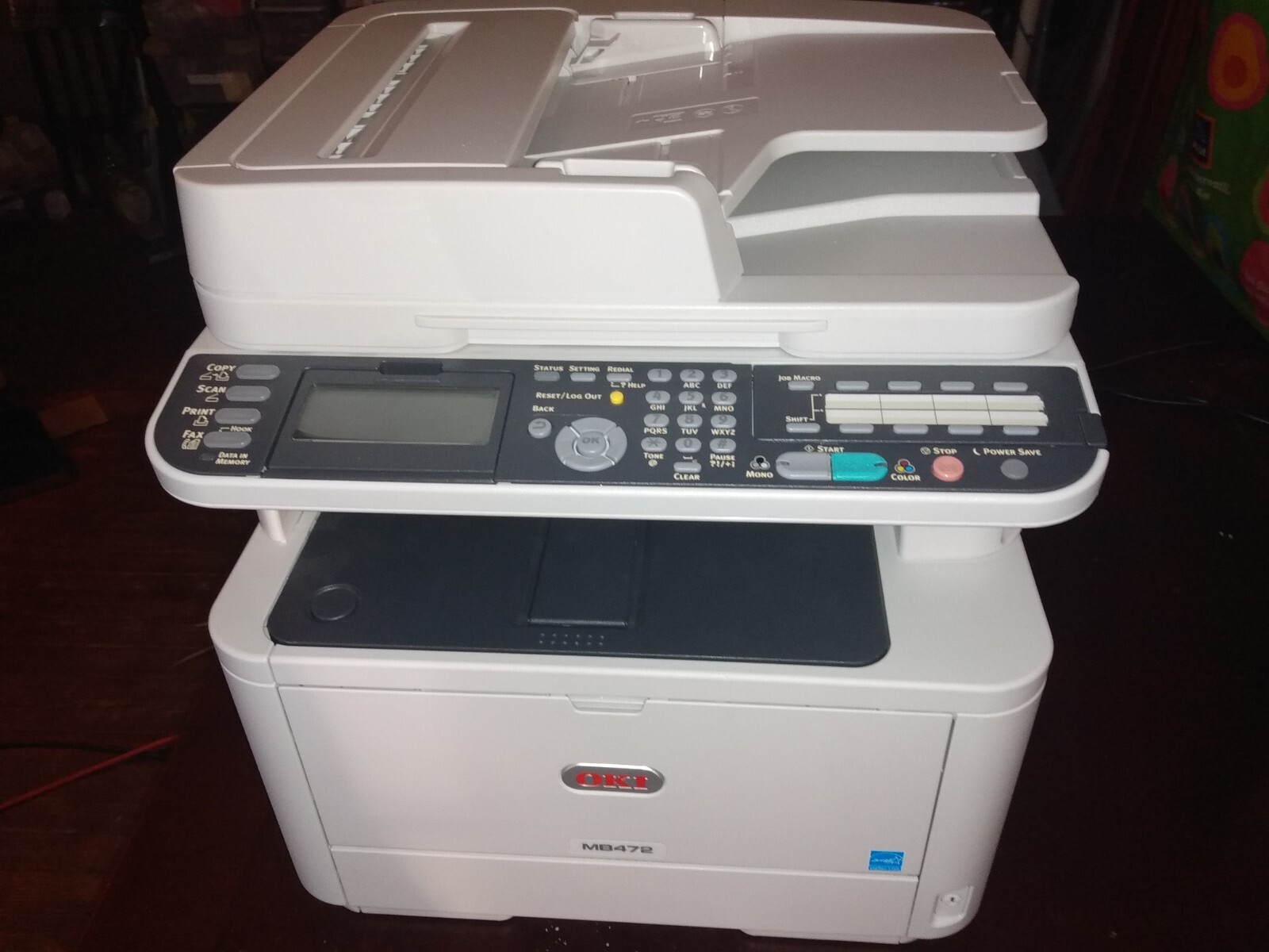 Used OKI MB472  All-in-One Monochrome LED Printer  Local Pick Up 21225