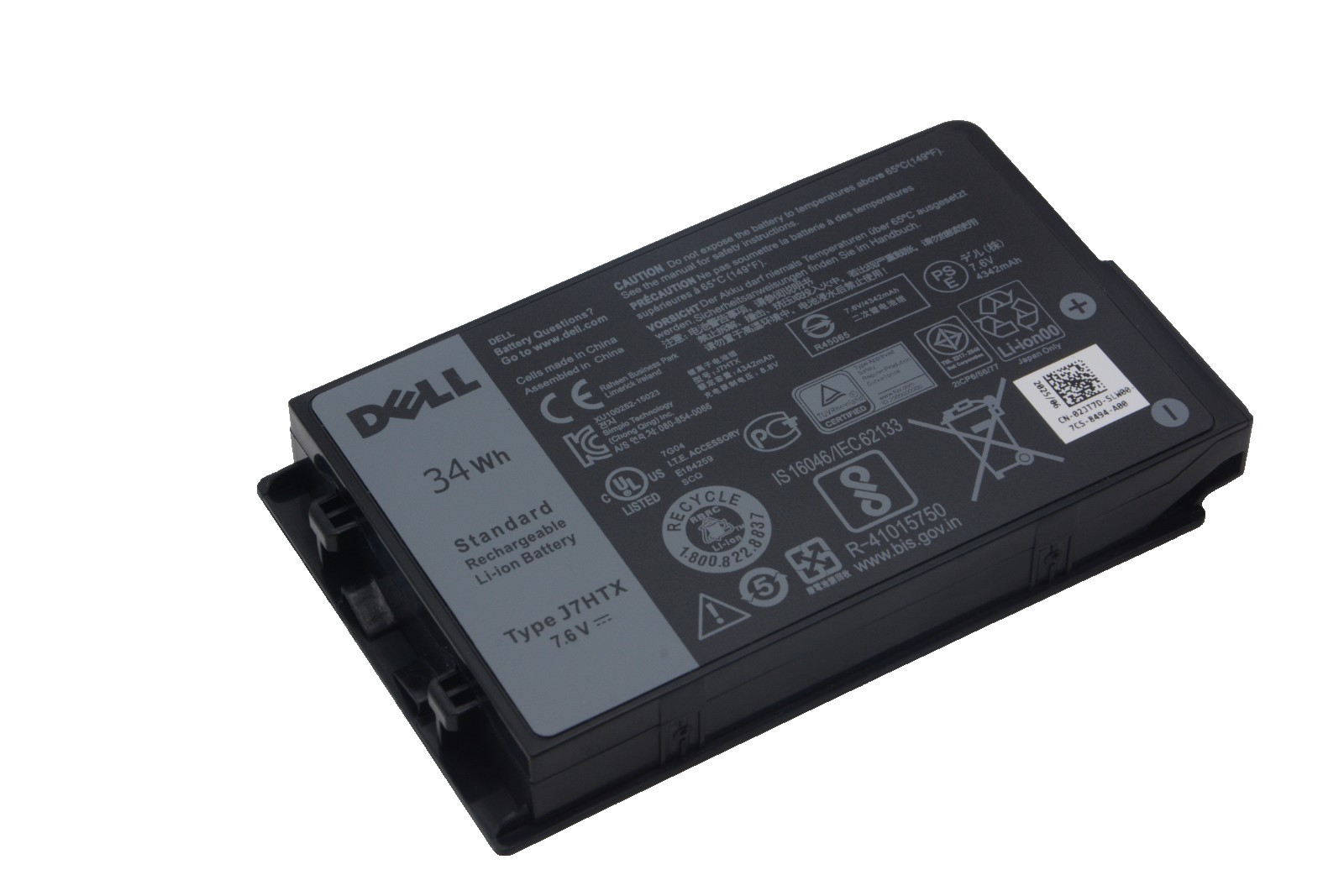 Original 34WH J7HTX Battery For Dell Latitude 12 7202 7212 7220 2JT7D 7XNTR NEW