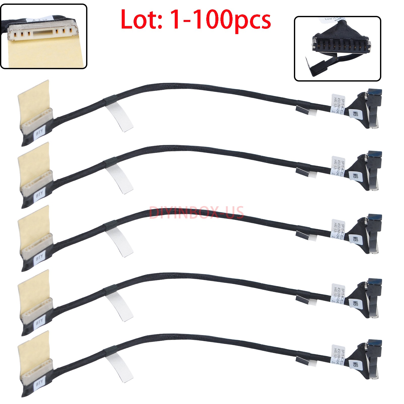Lot Battery Cable For Dell SP15 Latitude 5520 5521 Precision 3561 M3560 0C2NNY