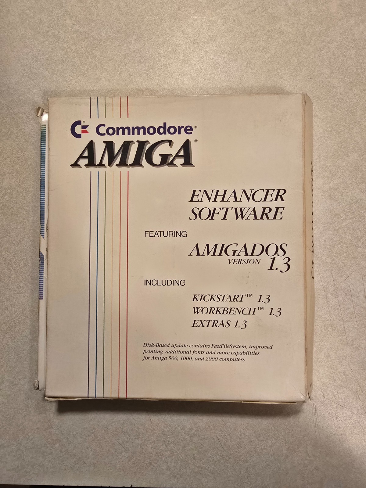 Commodore Amiga Enhancer Software AmigaDOS 1.3