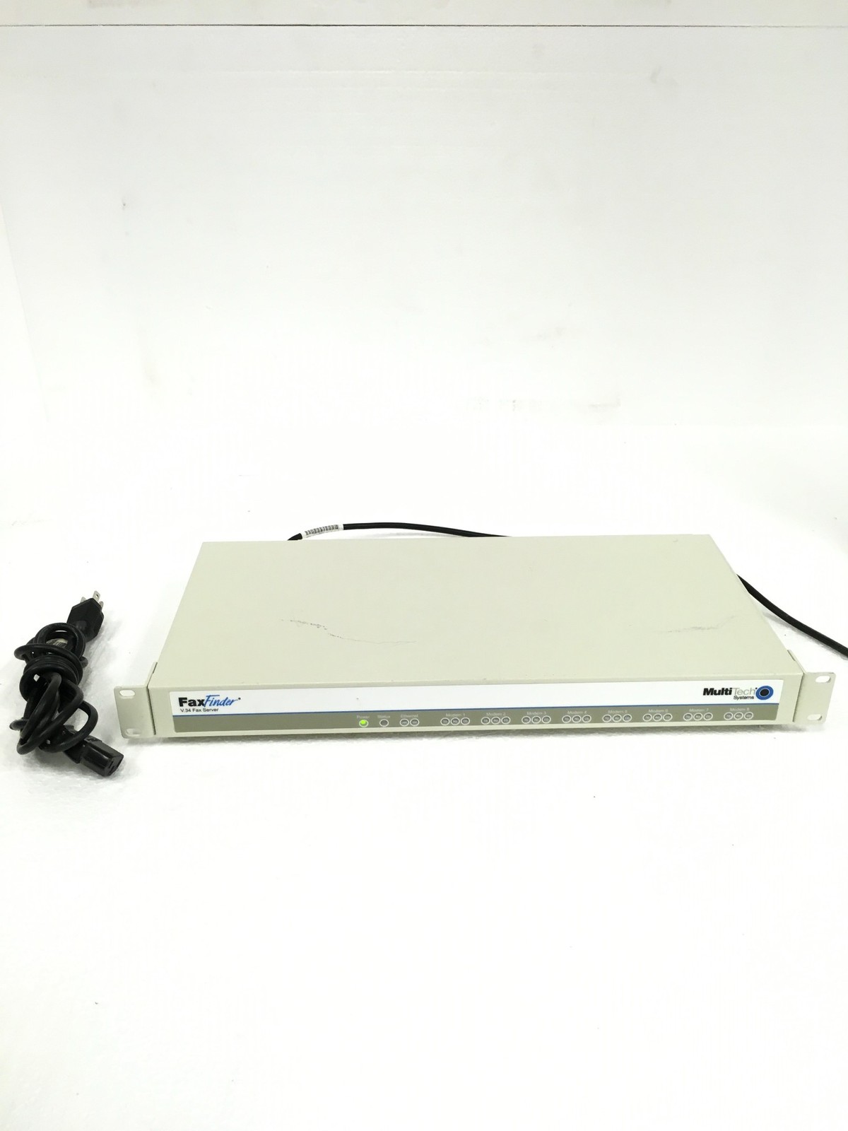 MultiTech FaxFinder FF830 V.34 8-Port Rackmount Fax Server w/Power Cord FREESHIP