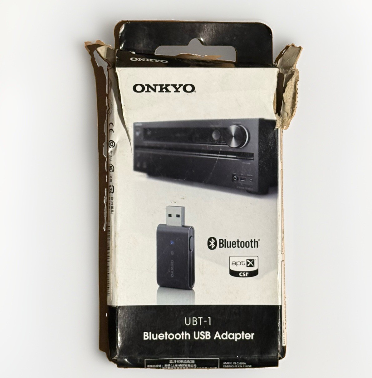 Onkyo UBT-1 Bluetooth USB Adapter APTX Android/iPhone Mobile Smartphone TX-NRx1x