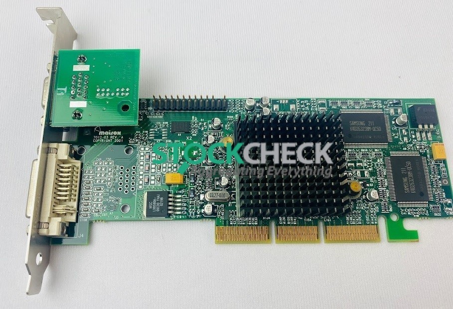 Matrox G55+MDHA32DB VGA Card