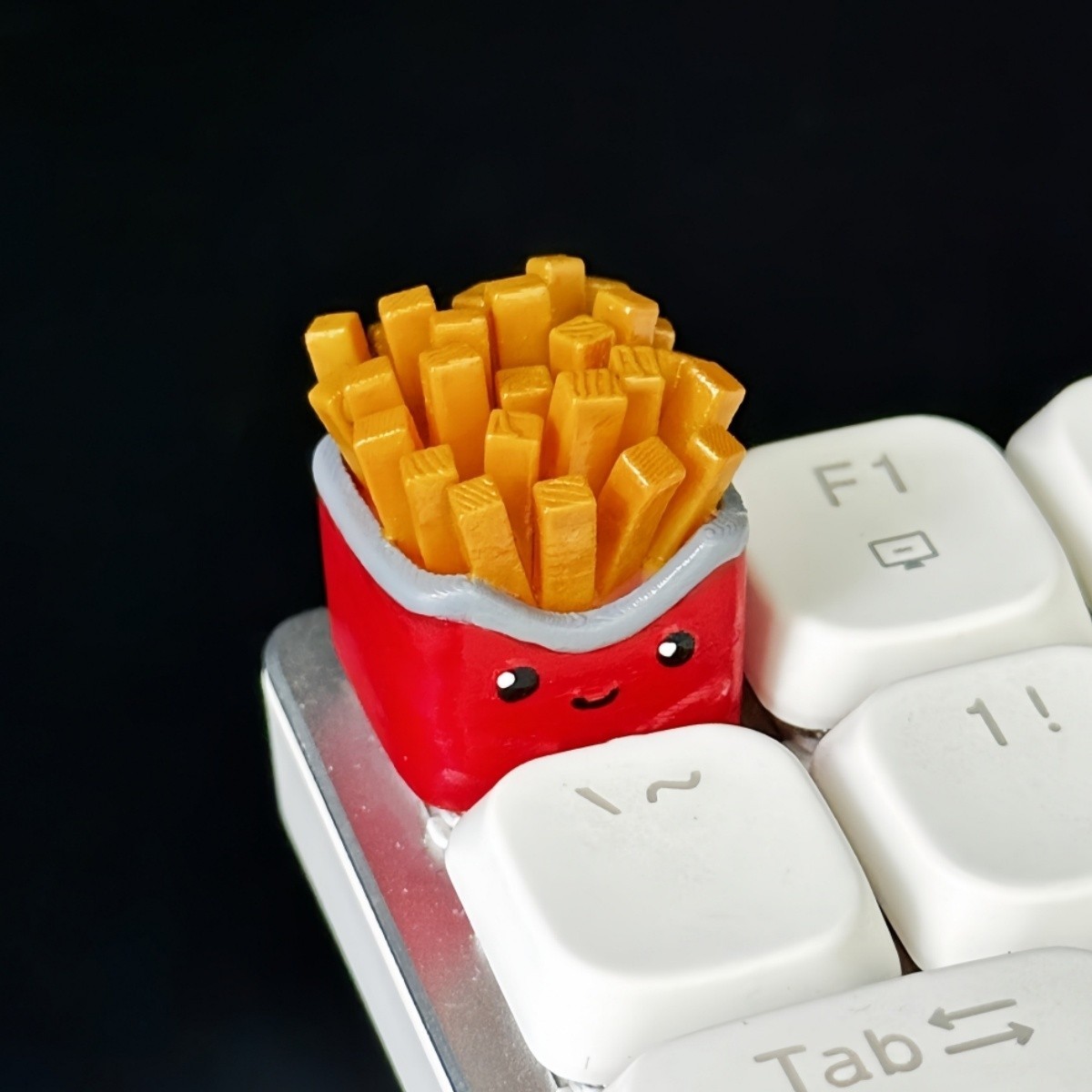 Kawaii Artisan Resin Keycap Handmade Custom MX Cherry Mechanical Keyboard