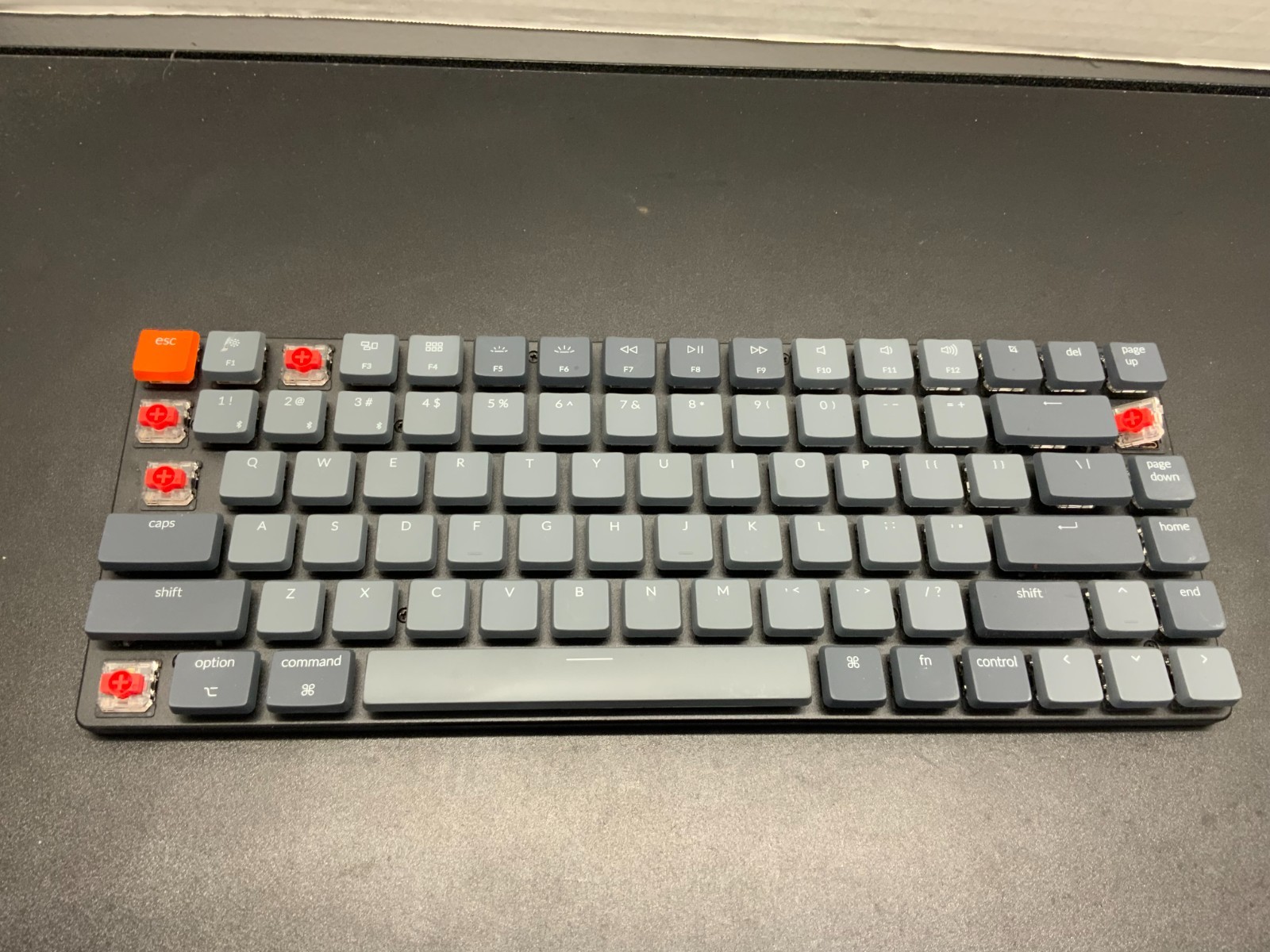 Keychron K3 V2 Wireless Mechanical Keyboard 75% Low-Profile red Switch