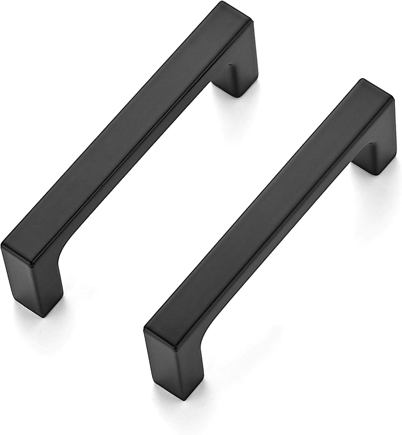 Square Cabinet Handles 10 Pack, Solid Kitchen Cabinet Pulls Drawer Pulls Kitc...
