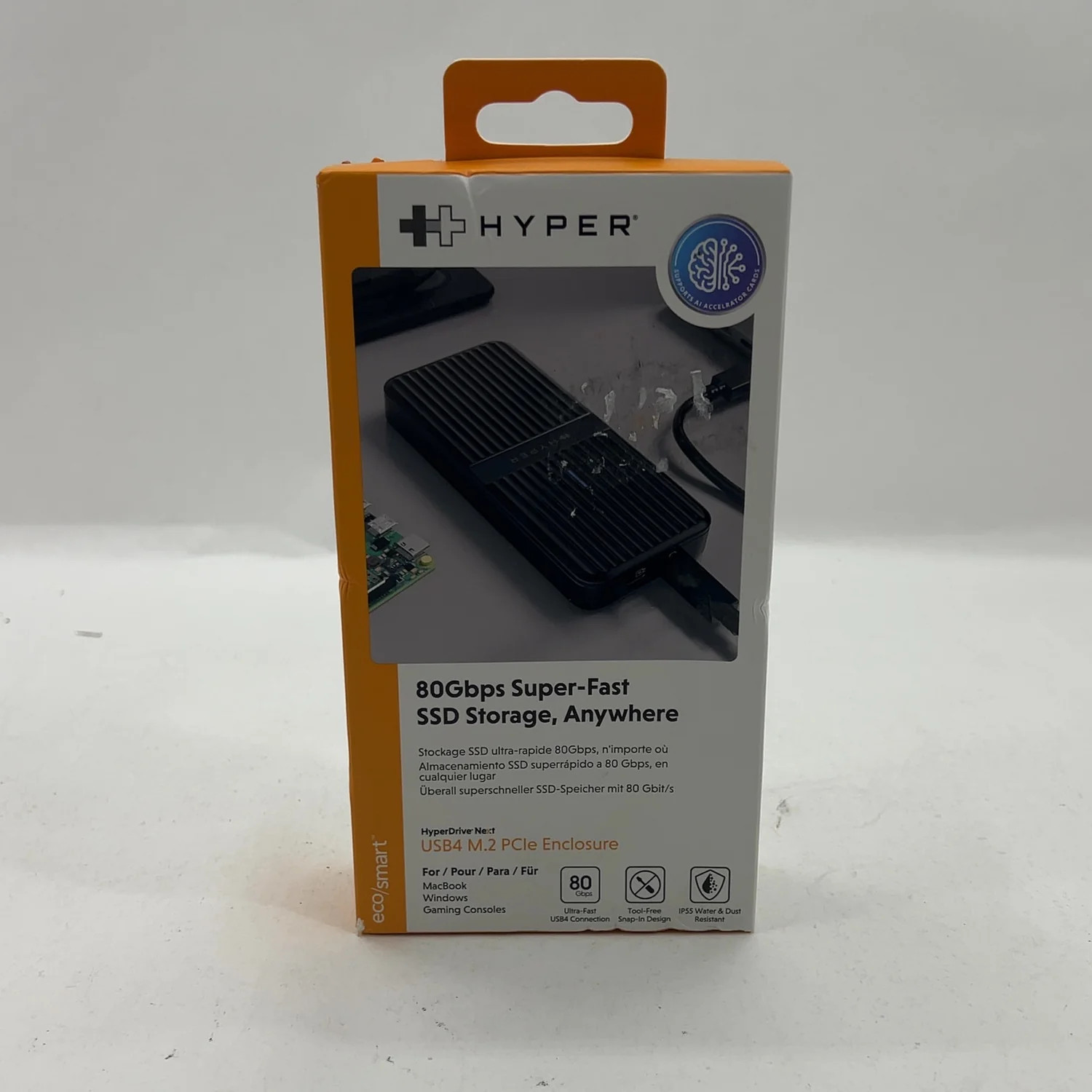 New Hyper HyperDrive Next USB4 M.2 PCIe SSD Enclosure HD2500
