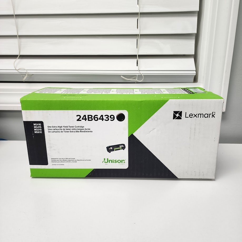 Lexmark 24B6439 Extra High Yield Return Program Toner Cartridge