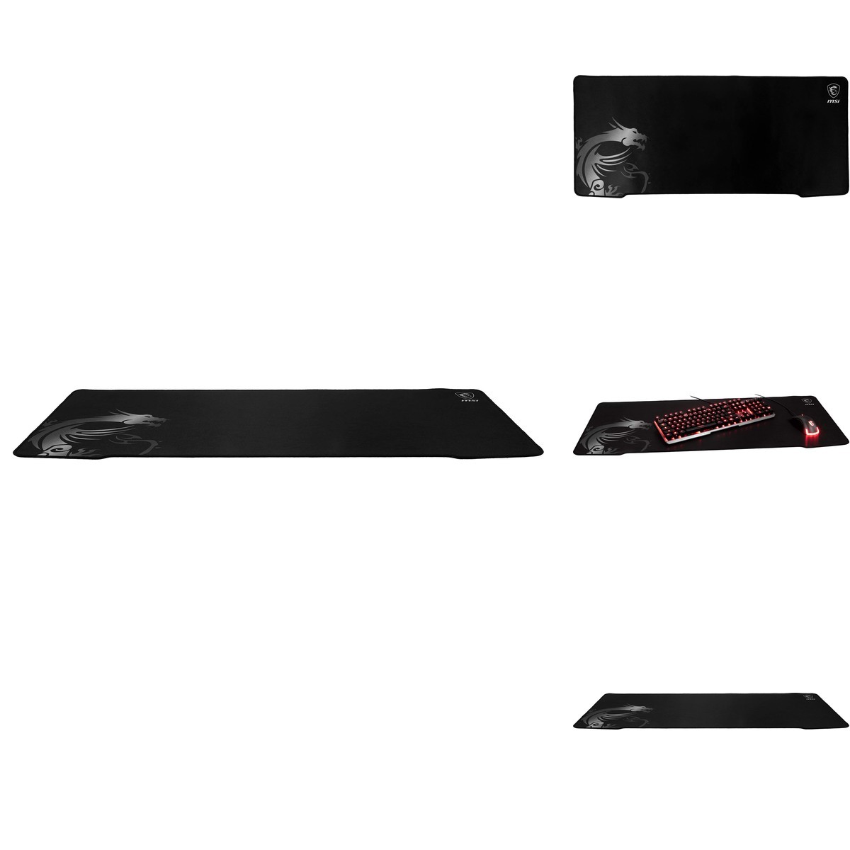 MSI Agility GD70 XXL Wide Extended Gaming Mouse Pad 36" X 16" X 0.1" Silk