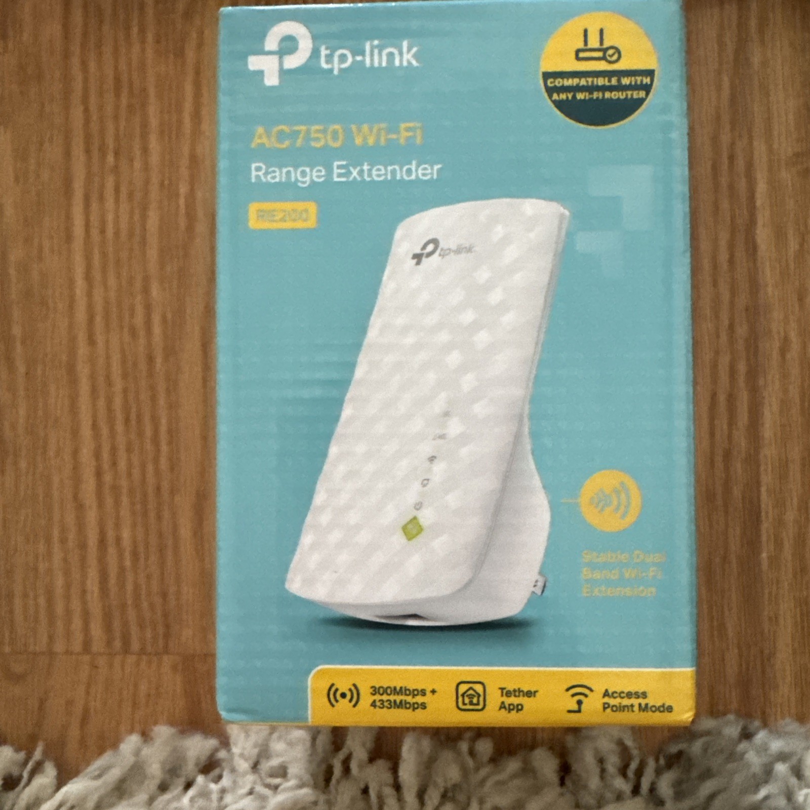 TP-Link AC750 White Wi-Fi Range Extender