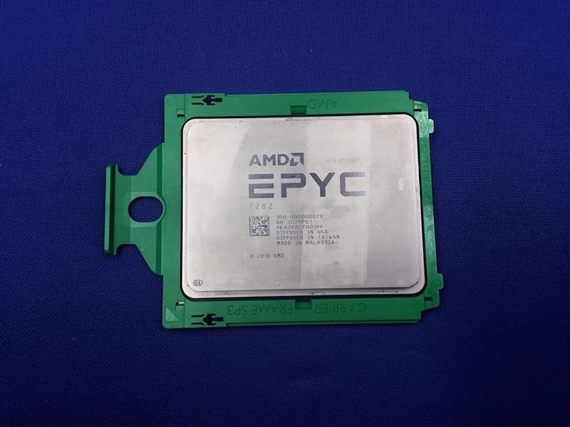 AMD EPYC 7282 16Core 2.8GHz Processor Socket SP3 100-000000078 Dell locked