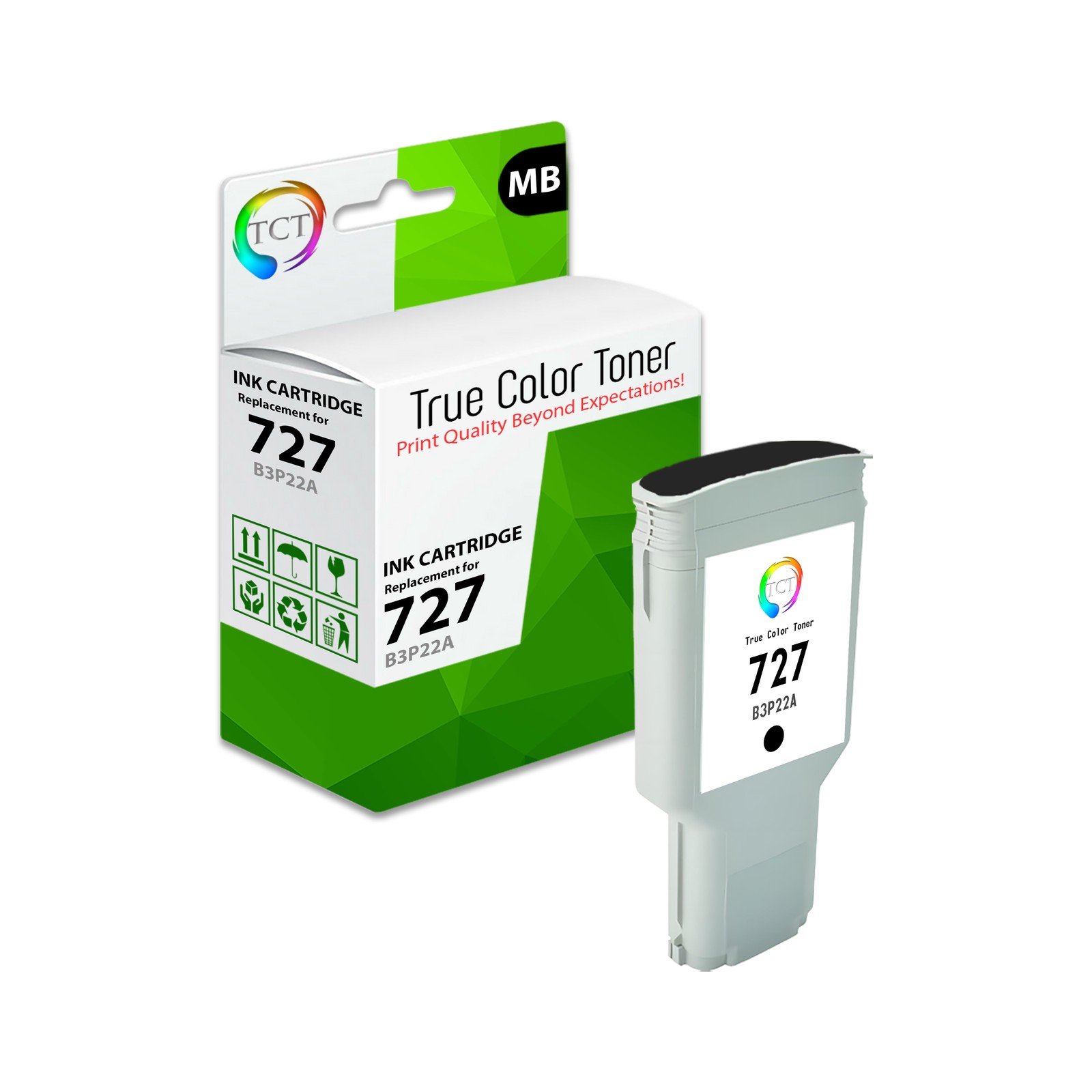 TCT Premium 727 Matte Black HY Compatible for HP DesignJet T920 T930 Ink