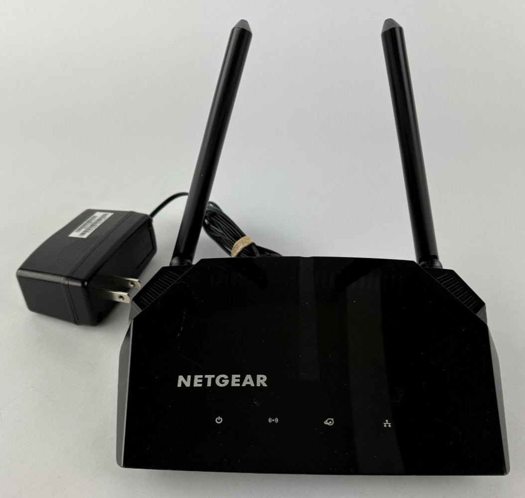 Netgear R6080 AC1000 Dual Band WiFi Router with Power AC Adpater 332-10927-01