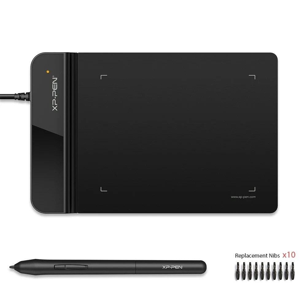 XPPen Star G430S Graphics Drawing Tablet 4x3 Inches OSU Playing Open Box