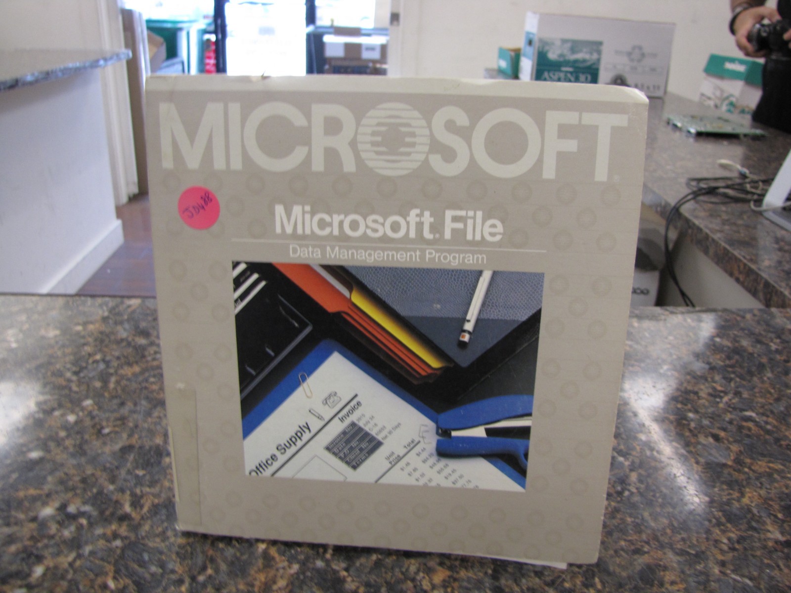 Microsoft FILE Data Management Program for Apple Macintosh - Manual Only - JD488