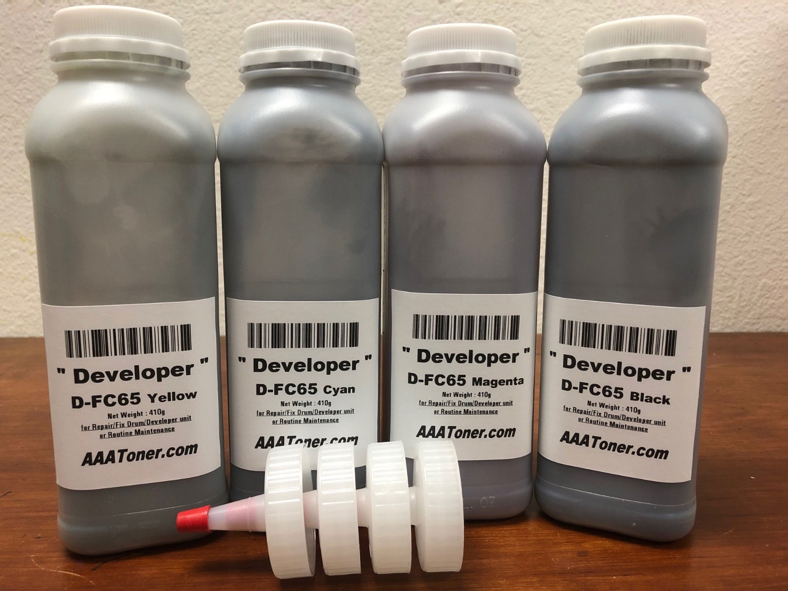 (410g x 4) D-FC65 Developer Refill for Toshiba 5540/5560/6540/6550/6560/6570c