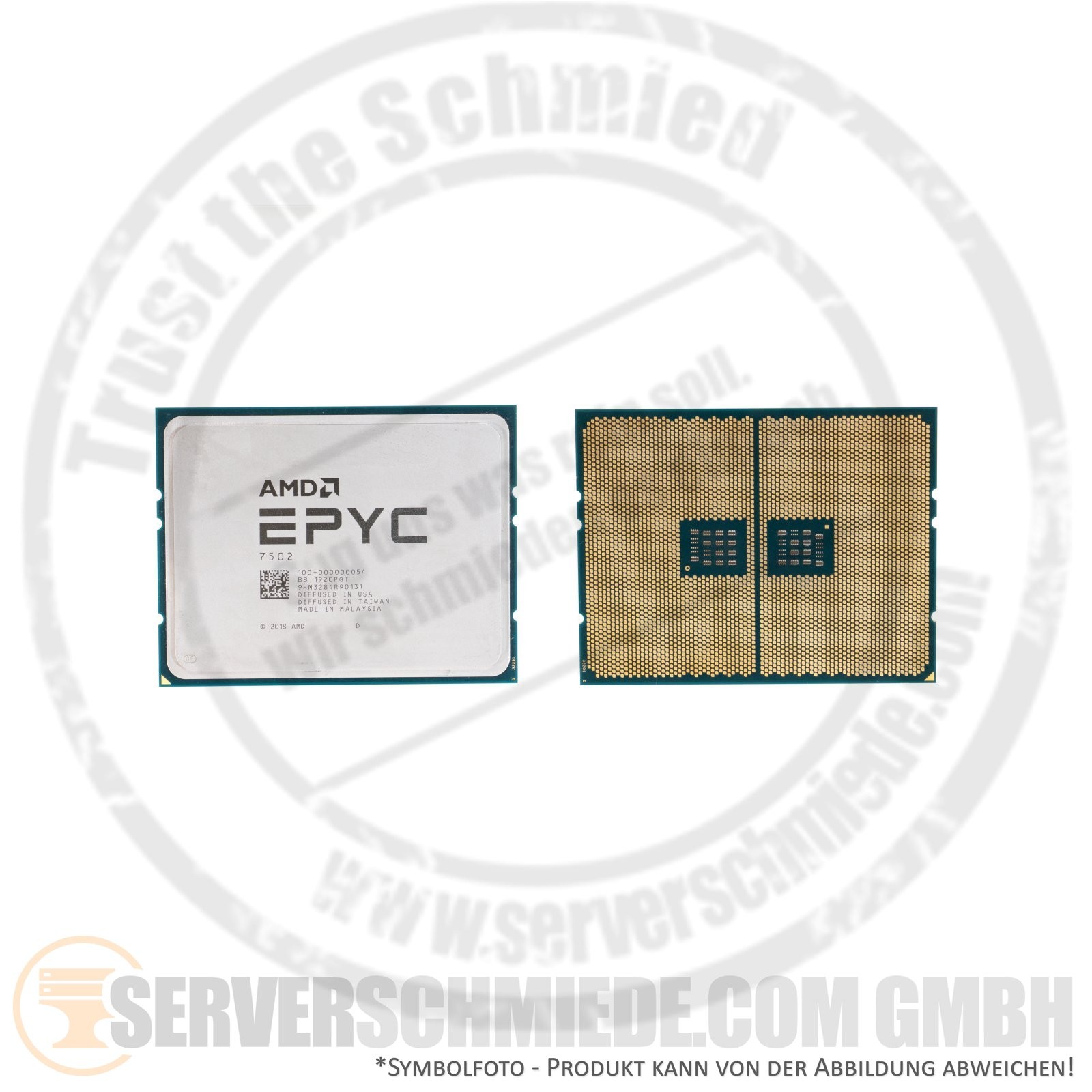 AMD Dell EPYC 7502 32C Server Processor 32x 2.50GHz 128MB Cache LGA4094 SP3 CPU