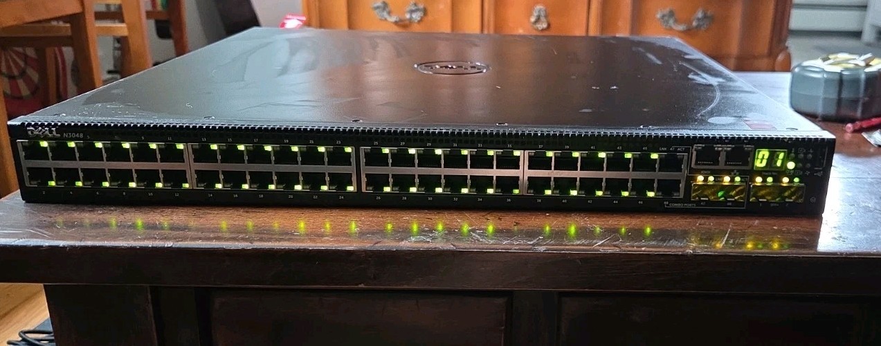 Dell Networking E07W002 N3048 48-Port Network Switch