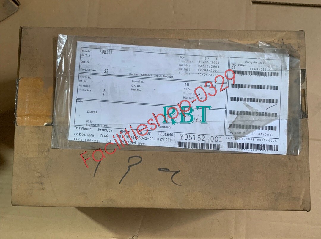 YOKOGAWA ADM11T Current Output Multi-Contact Input Module Brand New DHL/FedEx