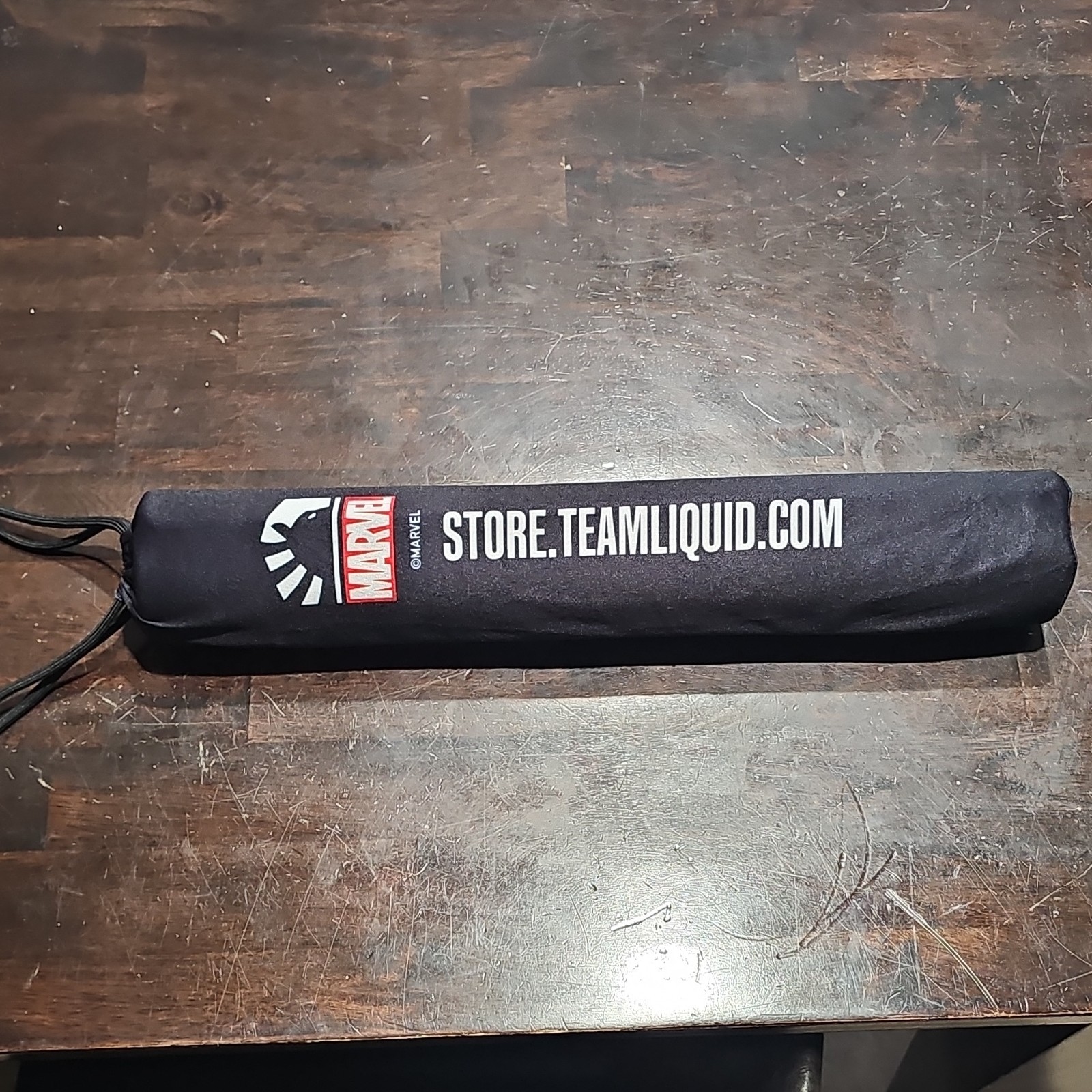 Team Liquid x Marvel Venom Pictorial Mouse Pad Desk Mat, Black/White