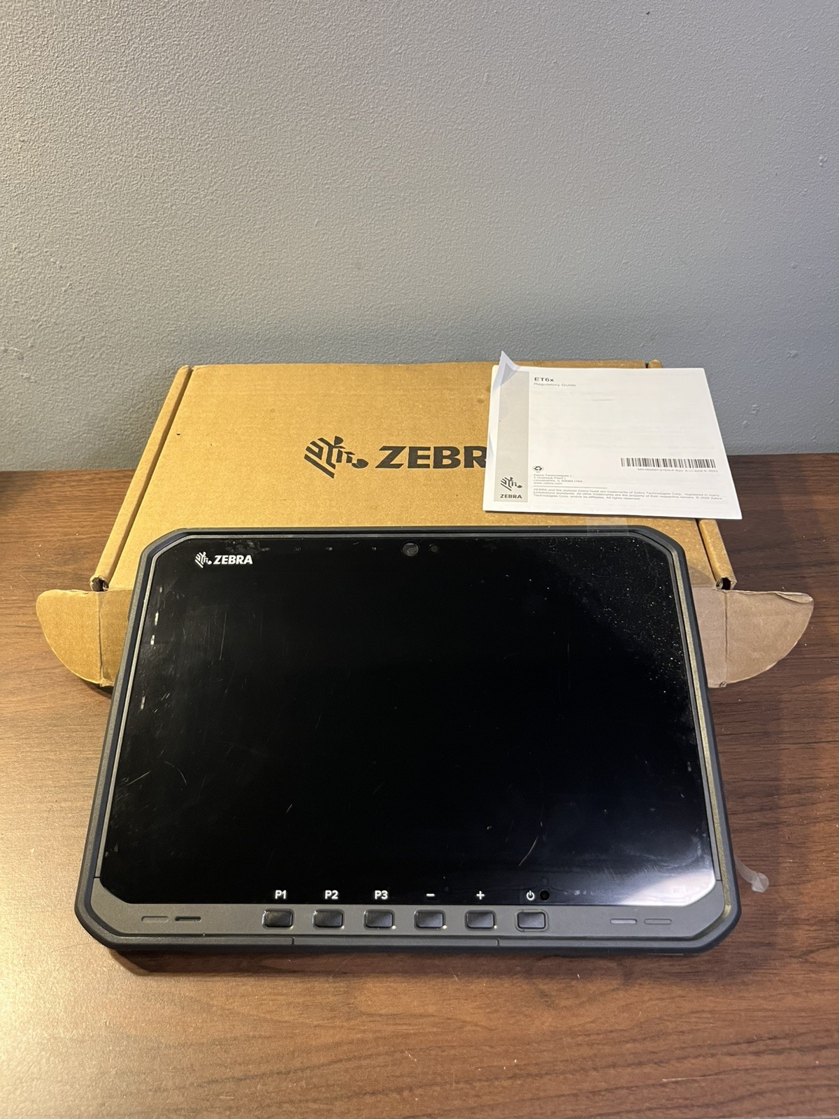 Zebra ET65 Rugged Android Tablet 10” 5G WiFi 128GB New Open Box ET65AW