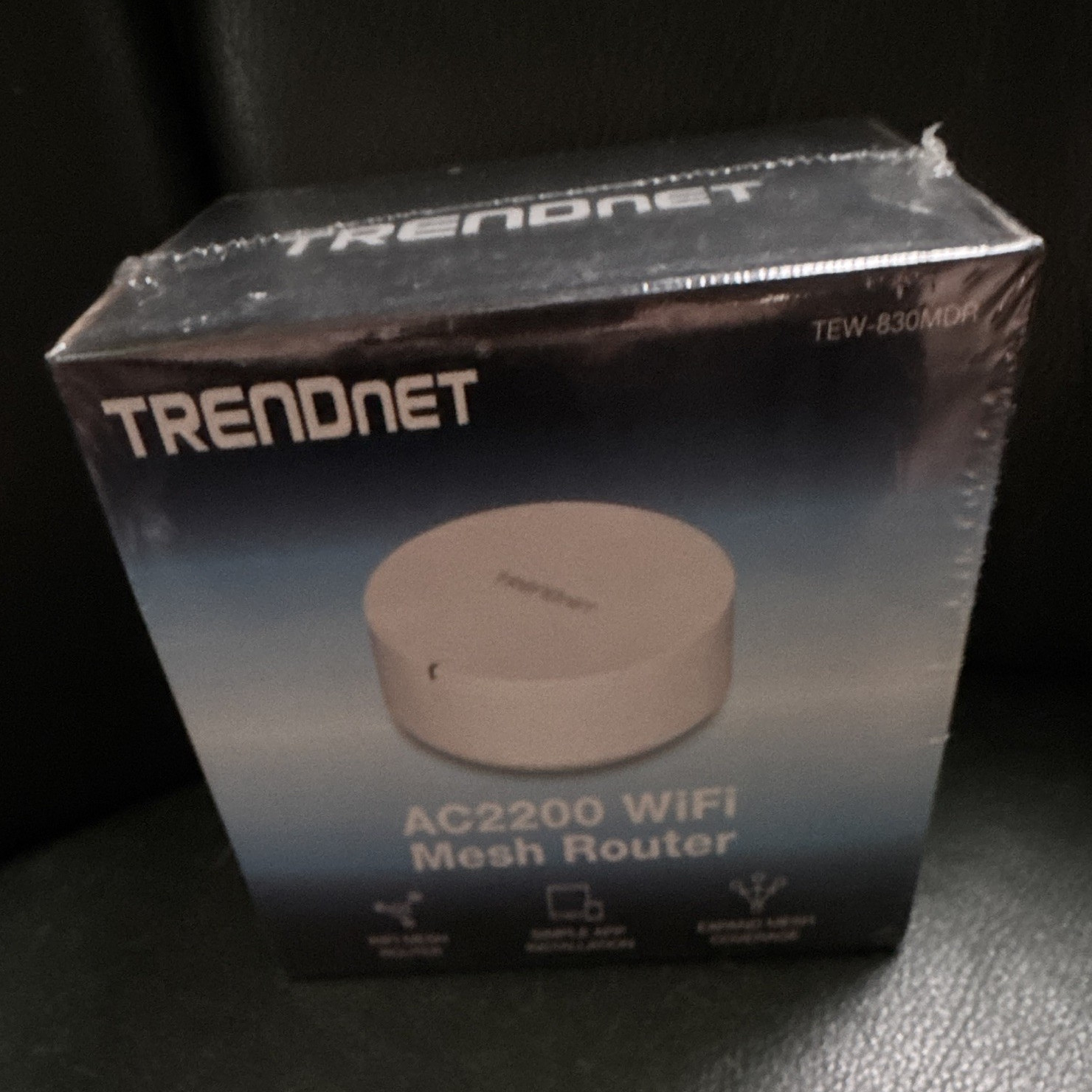 TRENDnet TEW-830MDR AC2200 Mesh WiFi Router Wireless White 1 LAN Port RJ-45