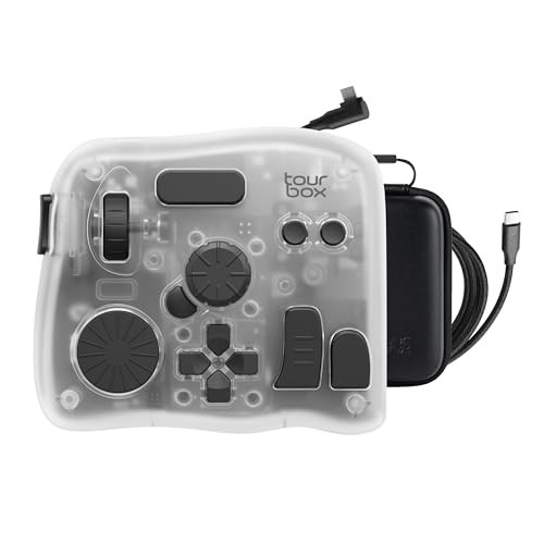 TourBox Elite Plus - iPad Drawing - Bluetooth Controller for Video Photo Editing
