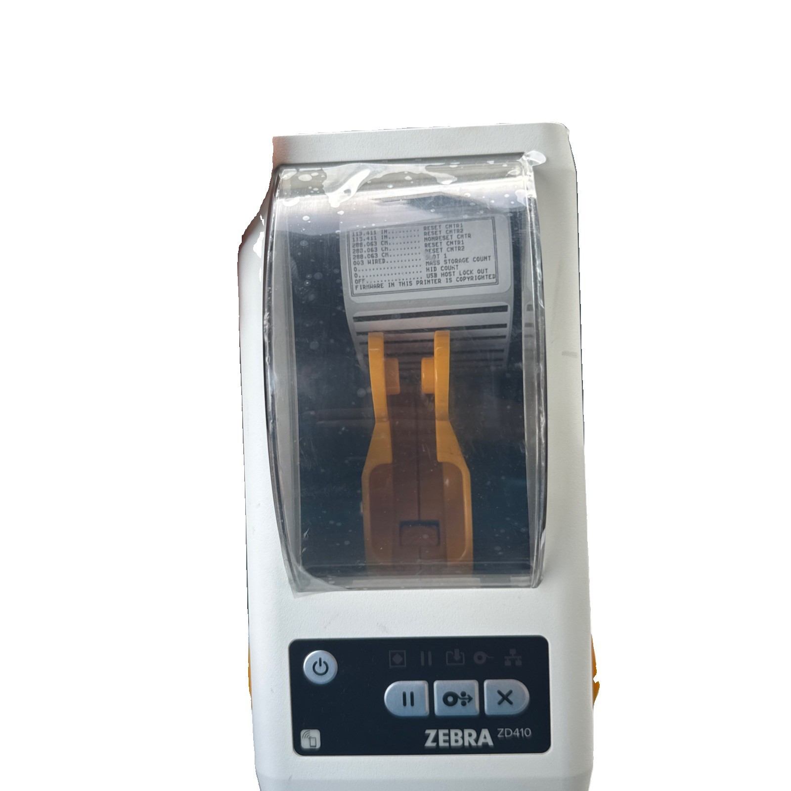 Zebra ZD410 Direct Thermal Label Printer USB Bluetooth Healthcare White