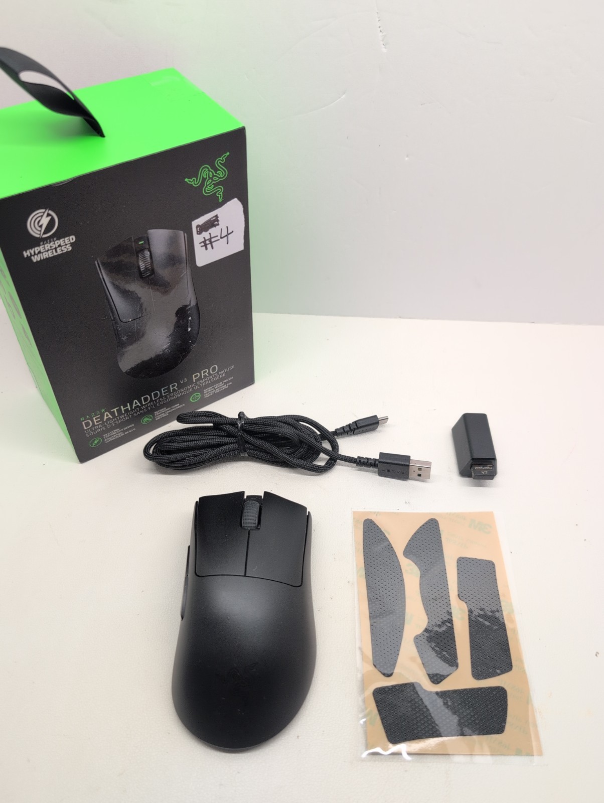 Razer DeathAdder V3 Pro Wireless Gaming Mouse Black With Box #4