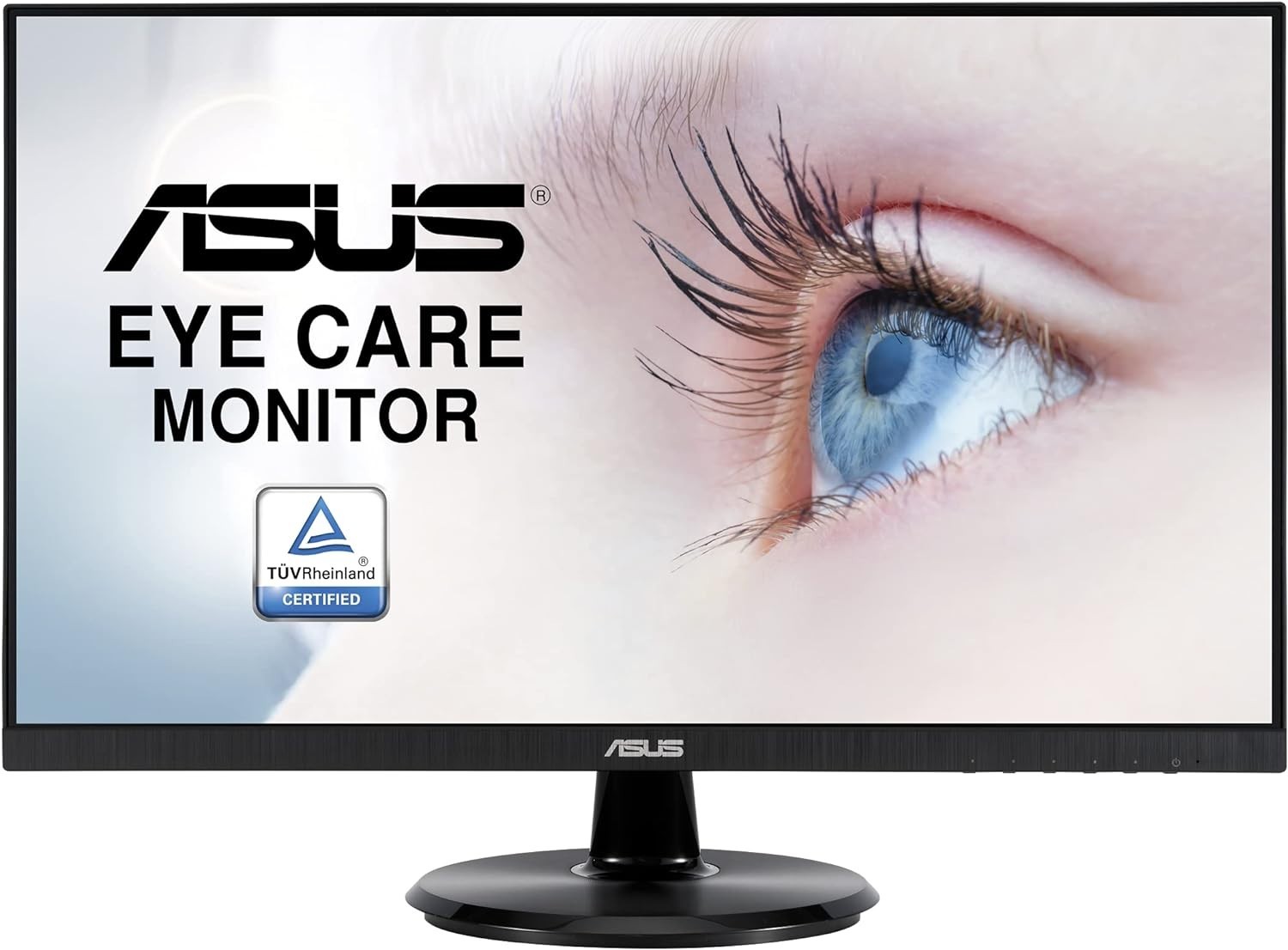 ASUS VA24DQ 23.8‑Inch Full HD LED Monitor – 60.45 cm Display – Brand New SEALED