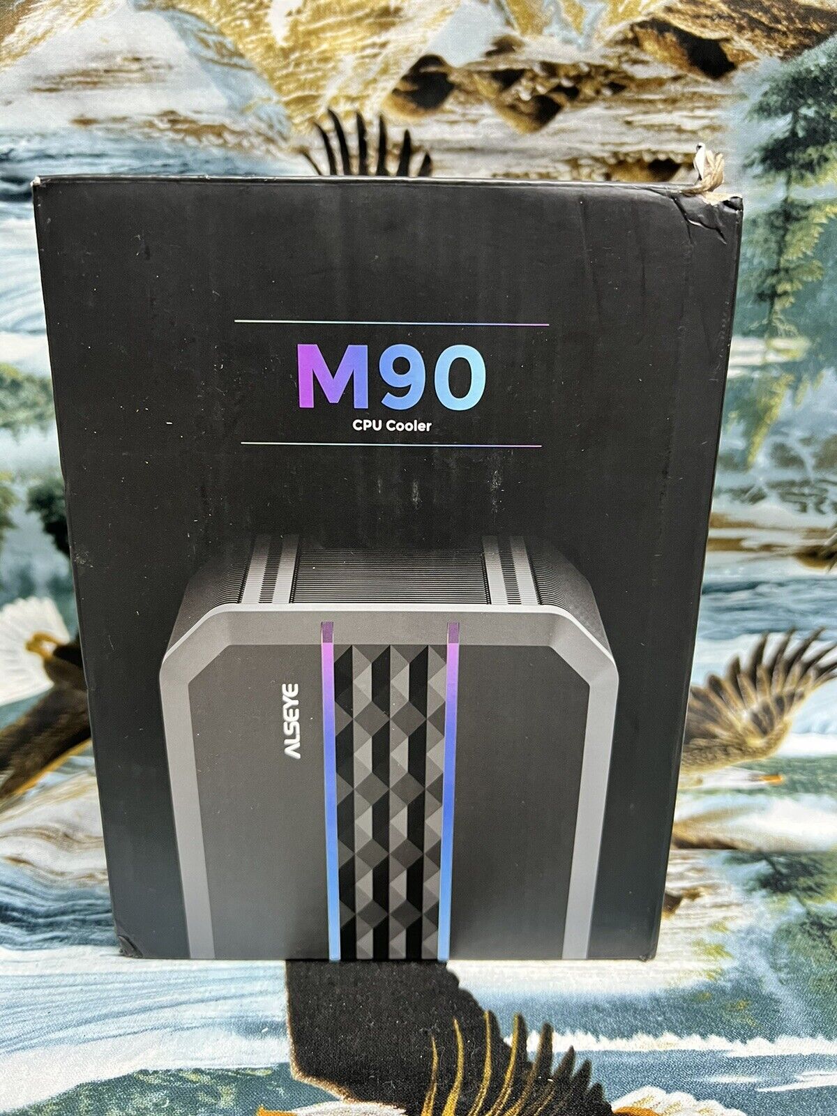 M90 CPU Cooler, Fan Designed Dual Tower Air-Cooled CPU Cooler