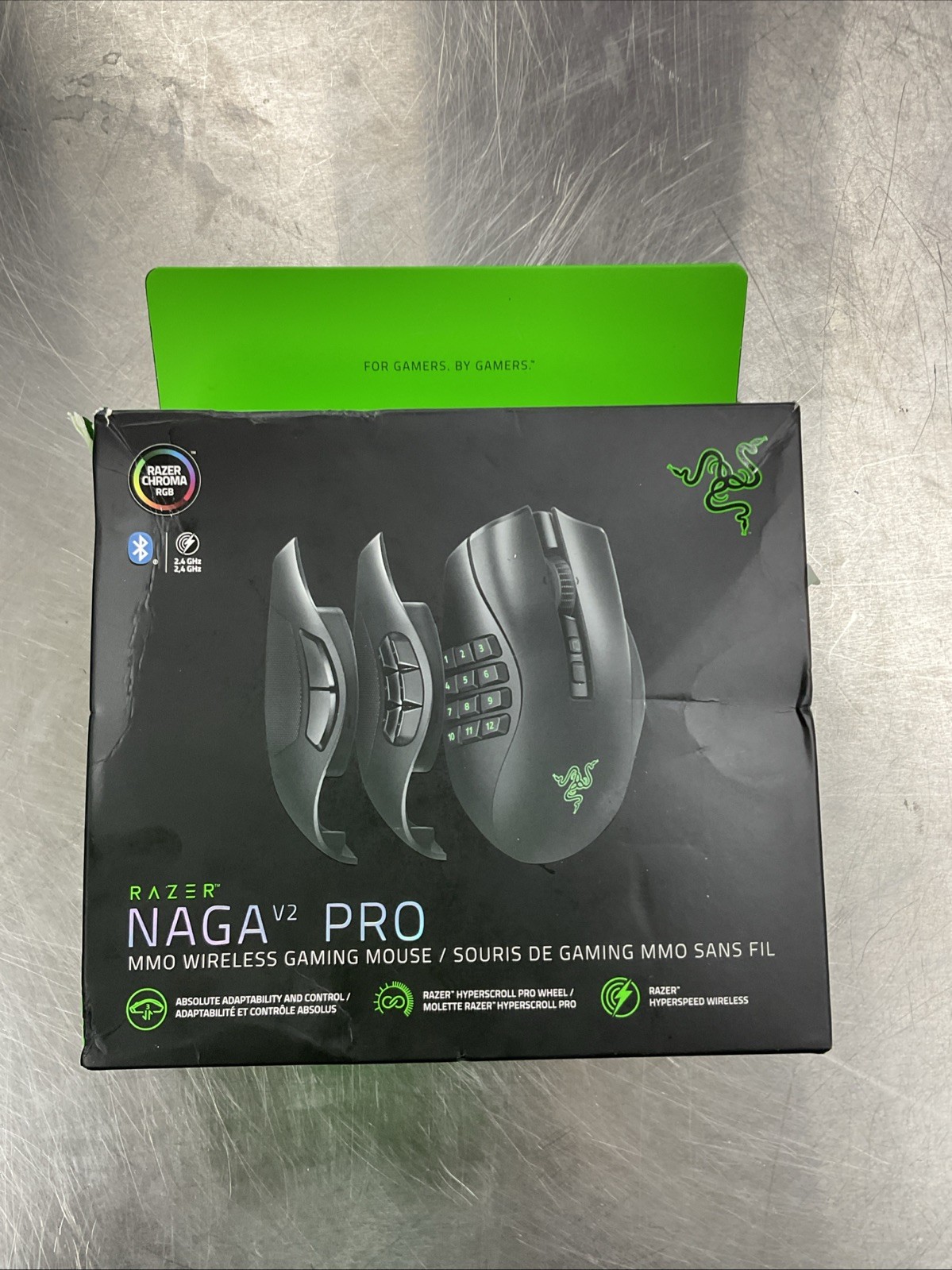 Razer Naga V2 Pro Wireless Gaming Mouse - RZ01-04400100-R3U1