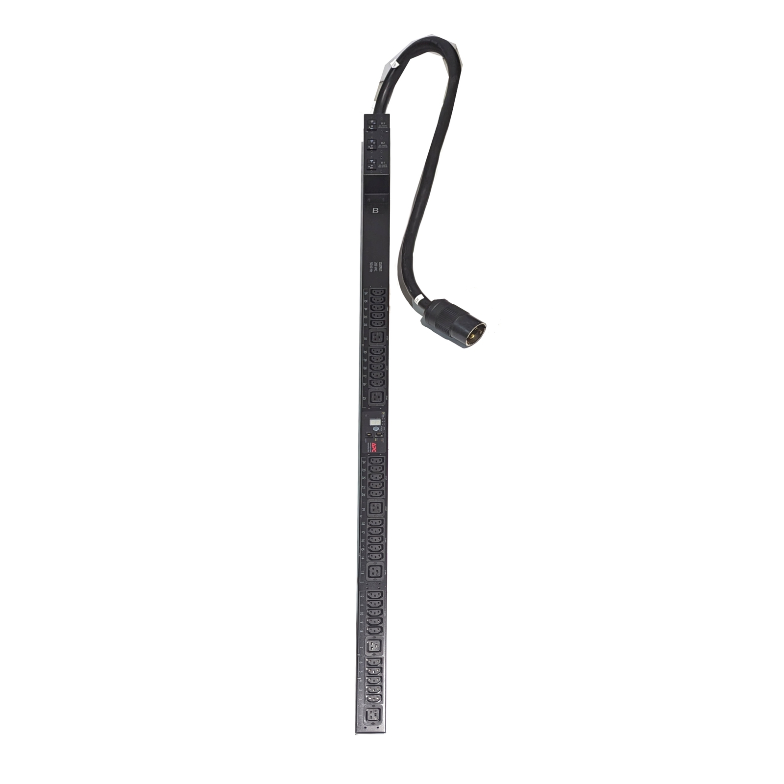 APC AP7868 Metered PDU 0U 35A 208V (30x) C13 (6x) C19 Outlets CS8365 Input