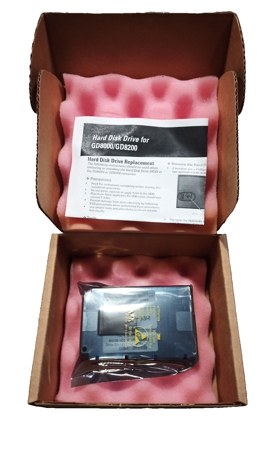 General Dynamics 500GB Hard Drive for GD8000 & GD8200 - NEW IN BOX