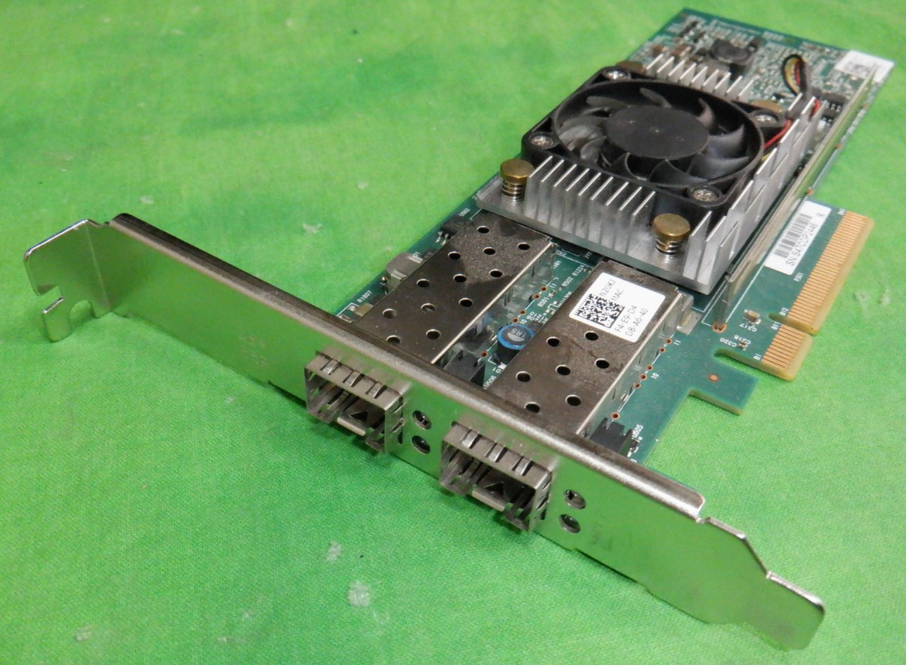 DELL Broadcom 57810 10GB DUAL PORT PCIE NETWORK CARD 0N20KJ N20KJ  HIGH BRACKET