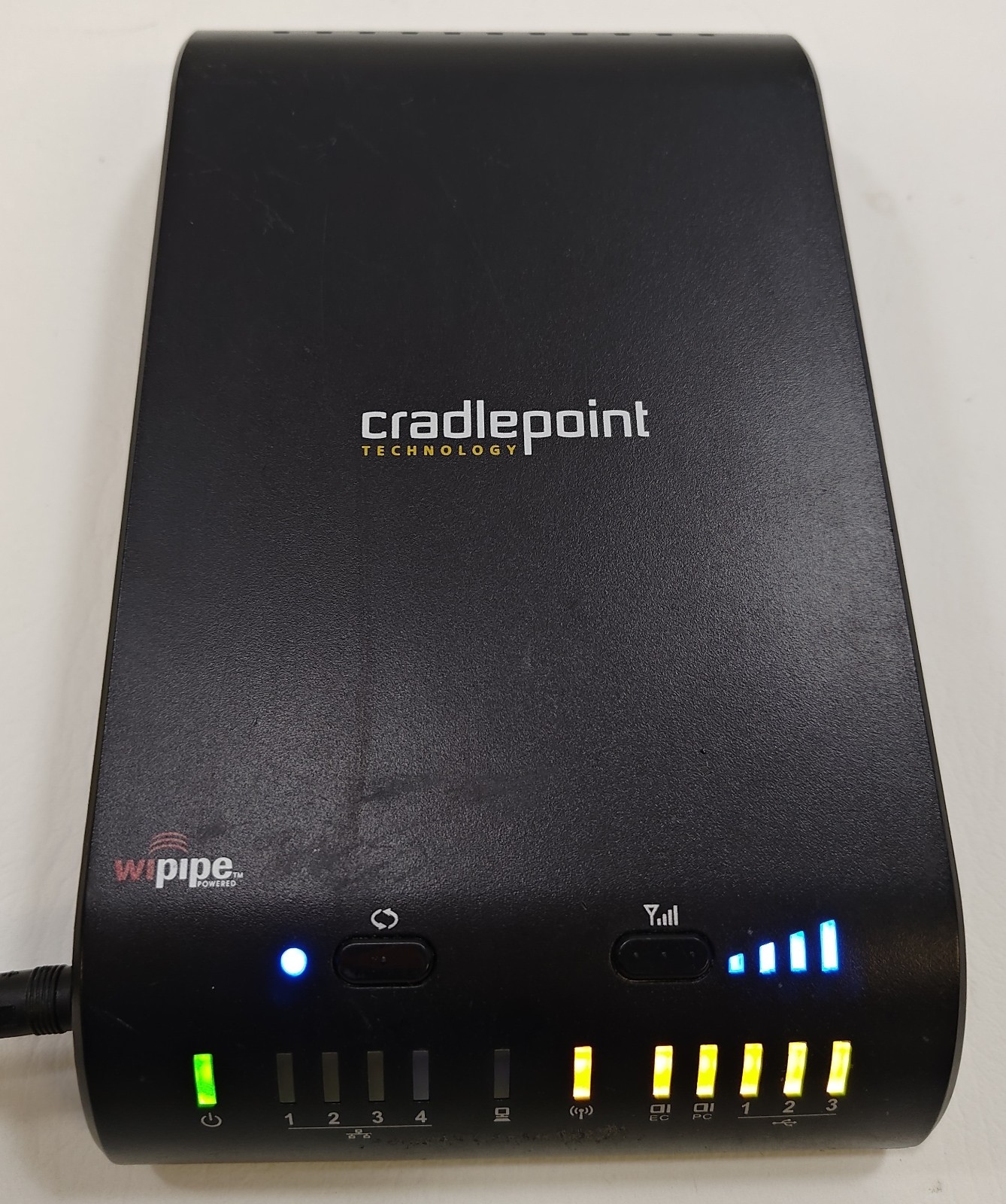 Cradlepoint MBR1200 Mobile Broadband 3G/4G Wireless Router WiPipe Tested w/Power