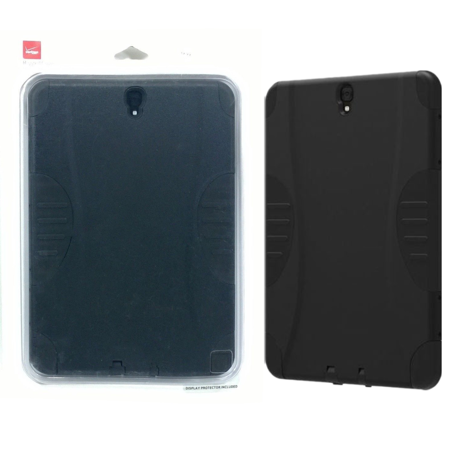 Verizon Rugged Built-In Screen Cover Protective Case For Samsung Galaxy Tab S3