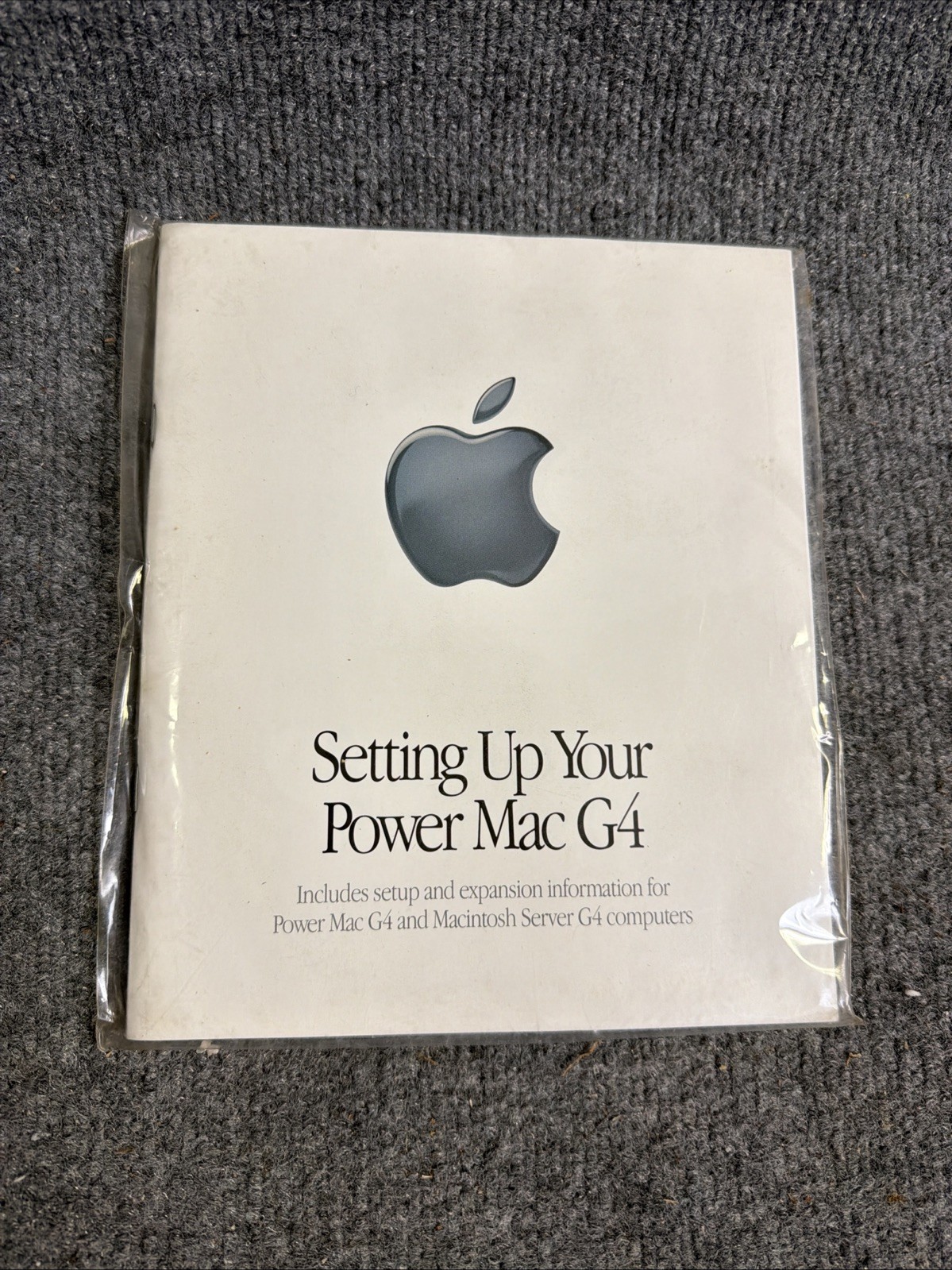 Apple Setting Up Your Power Mac G4 Sealed