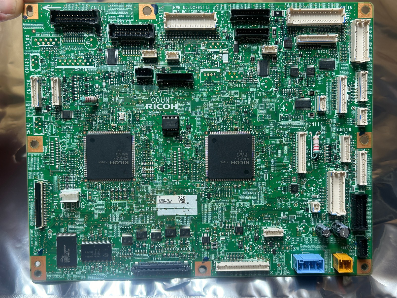 Ricoh MP 4055SP 4055 Copier Office Printer Parts Mother Board D289511.3 D2895102
